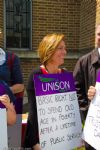 Unison Support Rally Salford Civic Centre